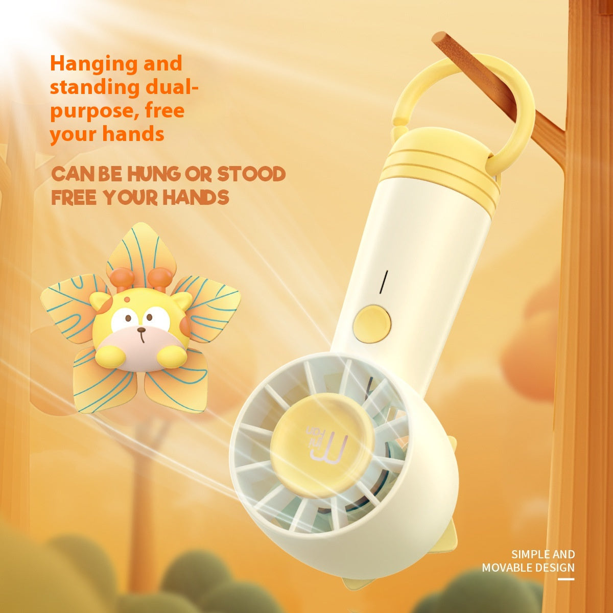 Ventilador Windmill Pet — Hélice Flor & Frimousse