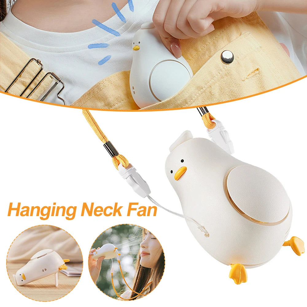 Ventilateur Canard — Mini Ventilo à Main Silencieux