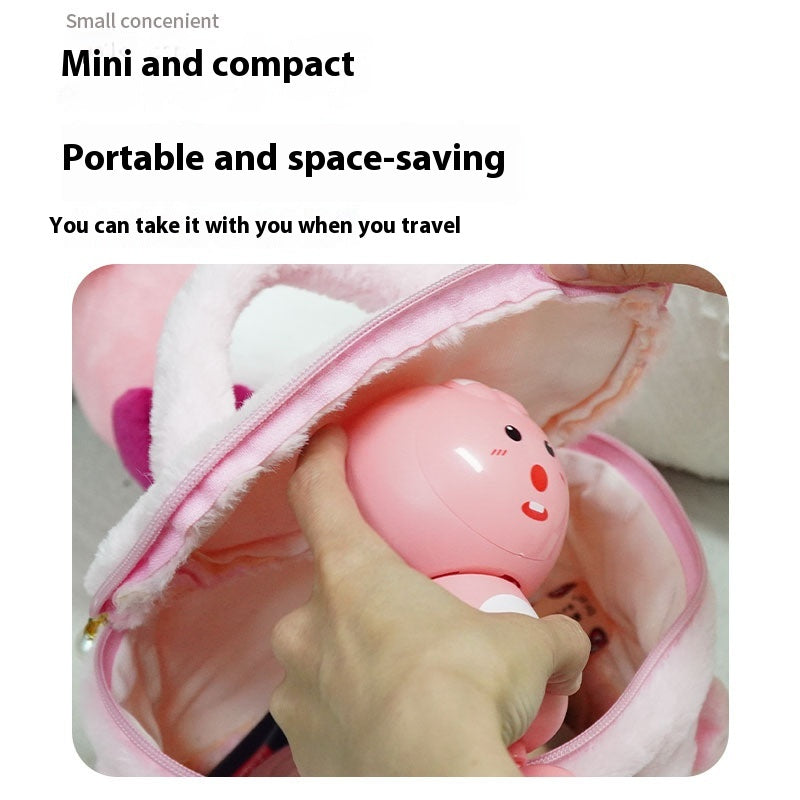 Ventilador Capybara — Mini Ventilador de Bolsillo con Hélice