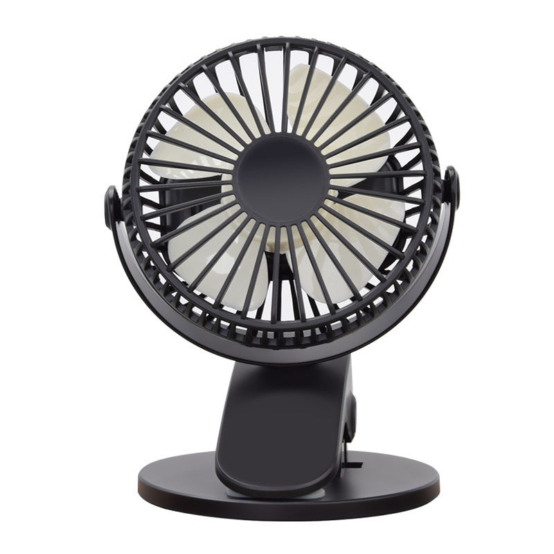 Ventilateur à Pince — Poussette, Sac & Bureau · Silencieux, Rechargeable