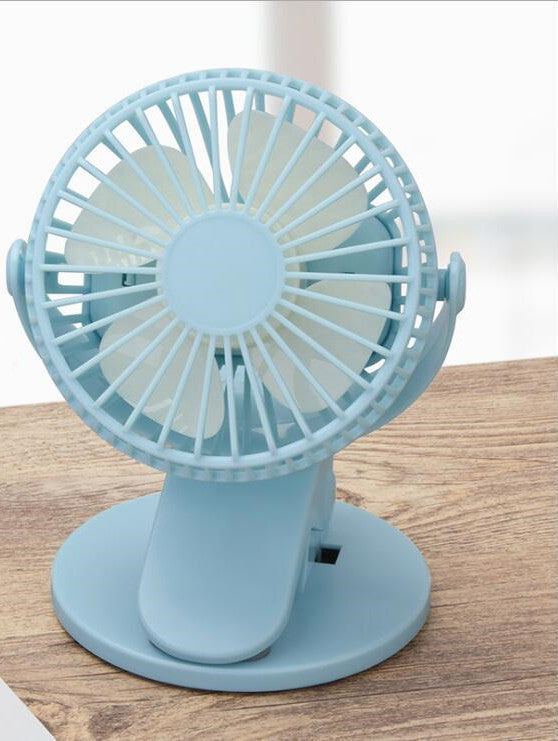 Ventilateur à Pince — Poussette, Sac & Bureau · Silencieux, Rechargeable