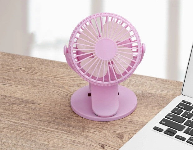 Ventilateur à Pince — Poussette, Sac & Bureau · Silencieux, Rechargeable